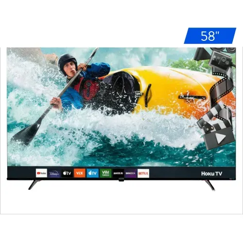 Pantalla LED Smart Hotline Roku 4K - 58 Pulgadas (1 in = 2.54 cm)