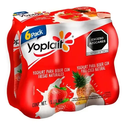 Yogurt Yoplait Beber 6pack 1320 G Ea