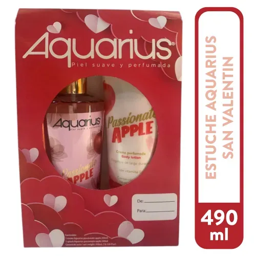 Estuche Aquarius Passionate Apple 490 ml