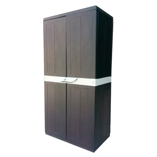 Armario Plástico Niza 2 Entrepanos