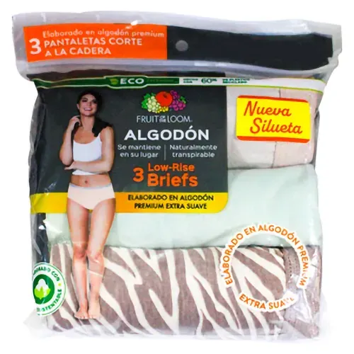 Fol Calzon Tiro Bajo Damas Colores 6