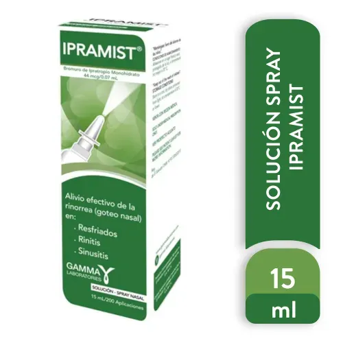 Solucion Spray Ipramist 15 ml