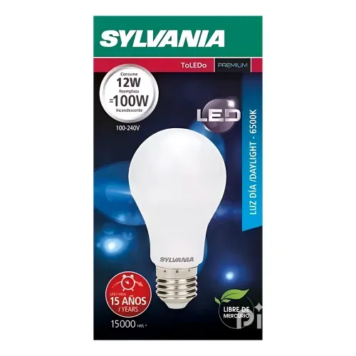 Bombillo Led A60 15W Luz Blanca