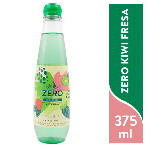 Bebida alcohólica Zero Kiwi Fresa - 375 ml