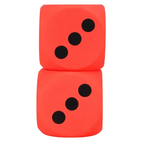 Set de dados gigantes Athletic Works - 10 cm