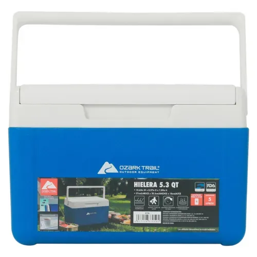 Hielera Ozark Trail con capacidad de 5.3 qt