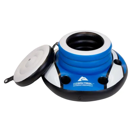 Hielera flotador con portavasos - 73×73×45 cm