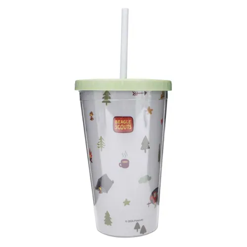 Vaso Con Pajilla 450 Ml