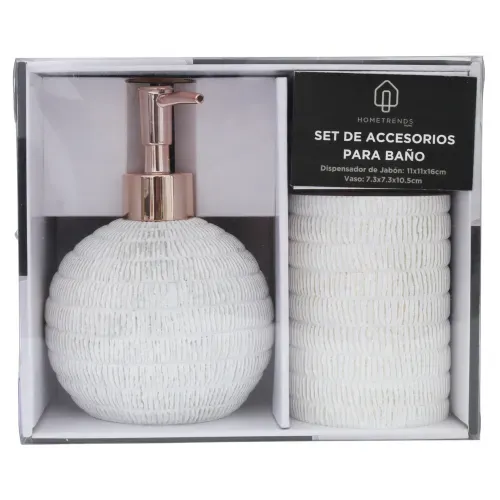 Set Accesorios Hometrends 2 Piezas