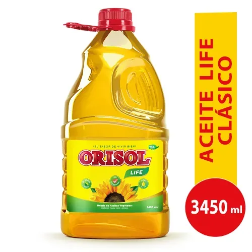 Aceite Orisol Clasico Vegetal - 3,450 ml