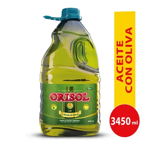 Aceite Orisol Light Con Oliva - 3450 ml