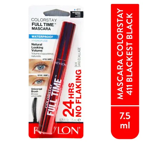Mascara Rv Cs Full Time Wp Black 7.5 ml