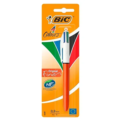 Bic T Cross Boligrafo 4color Fino Bl