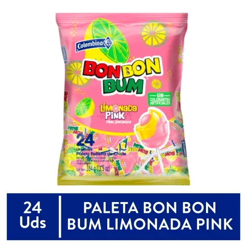 Bbb Limonada Pink Colombina 384g