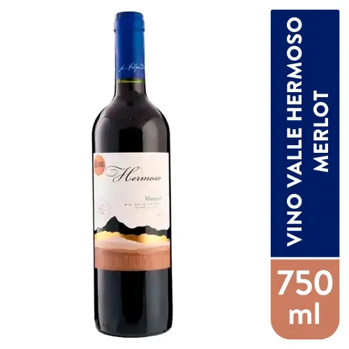 Vino Valle Hermoso Merlot 750ml