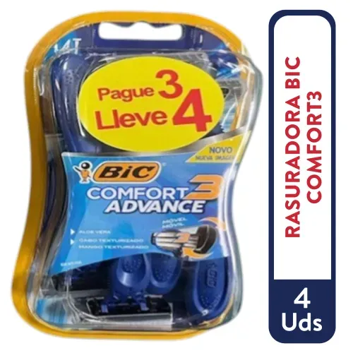 Rasuradora Bic Comfort3 Normal Bl 3mas 1