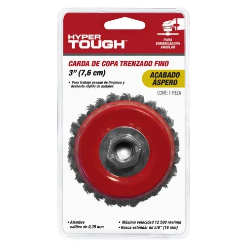 Carda De Copa De3 Alambre Trenzado