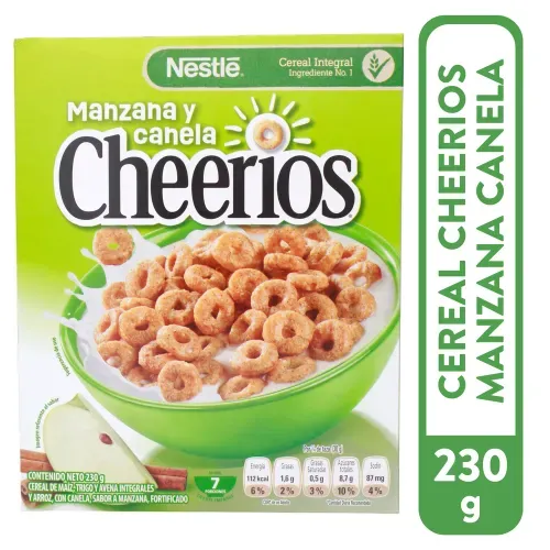 Cereal Cheerios Manzana Canela 230gr