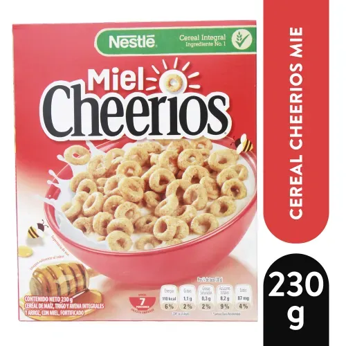 Cereal Cheerios Miel 230gr