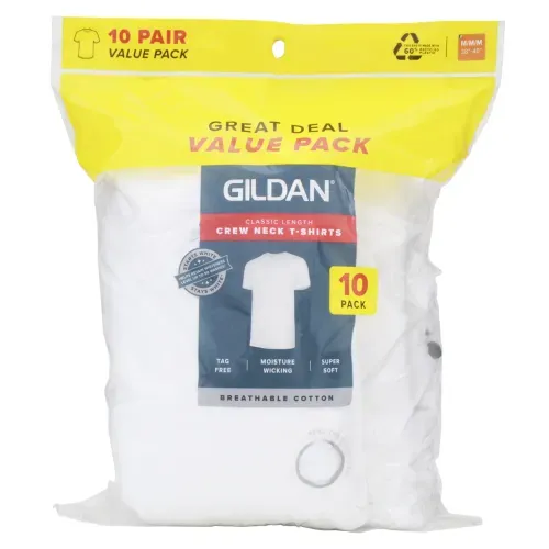 10p Playera Cuello Redondo Blanco m