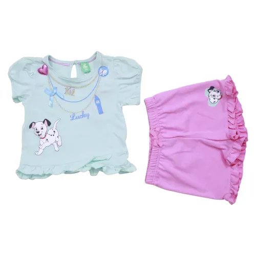 Conjunto Short Dalmatas Beba T6 36m