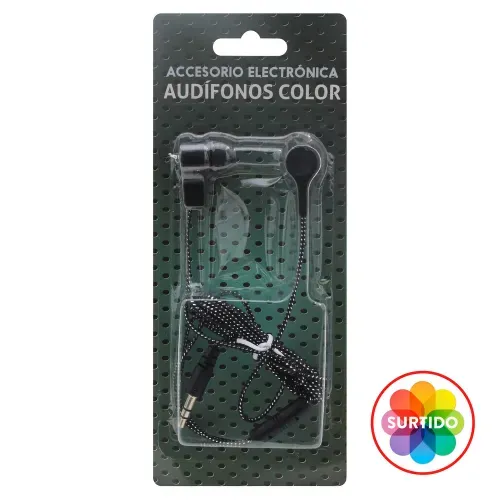 Auriculares Electrónica de tela -1.2m