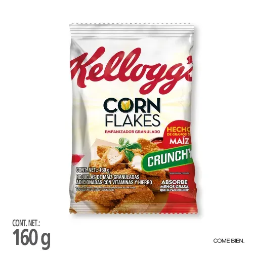 Empanizador Kelloggs Corn Flakes - 160 g