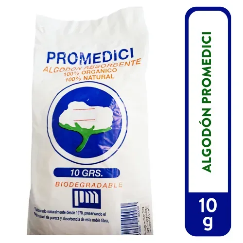 Bolsa Algodon Promedici 10 g Unidad