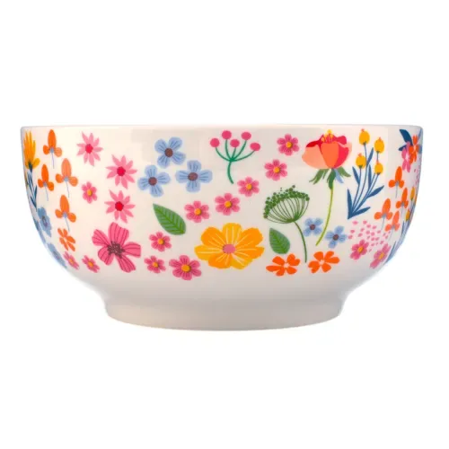 Ms Bowl De Porcelana Con Diseo 55