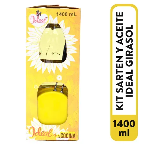 Aceite Ideal Girasol On Pack 1400ml