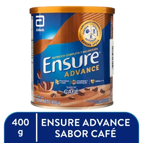 Complemento Ensure Advance Cafe 400g