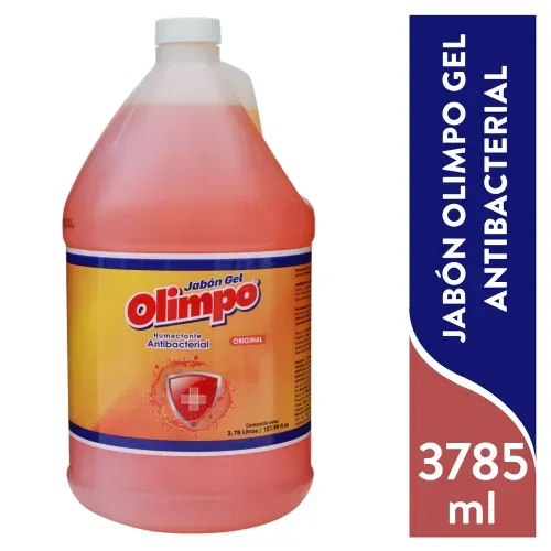 Jabón gel Olimpo humectante antibacterial - 3.78 L