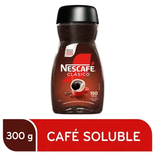 Café Nescafé Clásico Instantáneo Frasco - 300 g