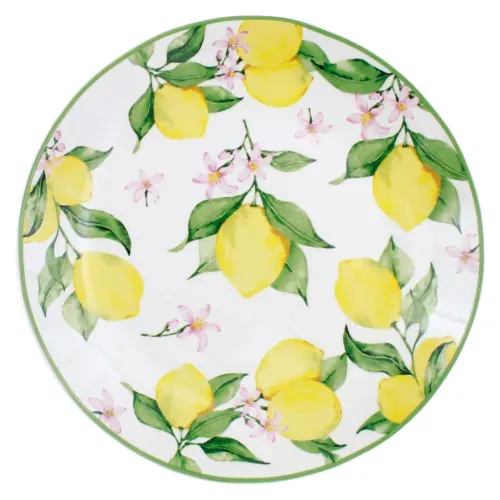 Ms Plato Pastelero De Porcelana Con Dise