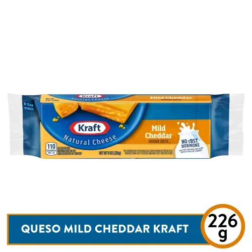 Kraft Queso Cheddar Mild Cuna 226g