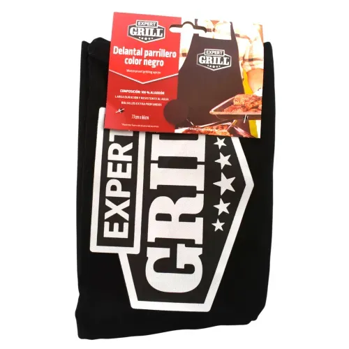 Eg Delantal Para Bbq Negro