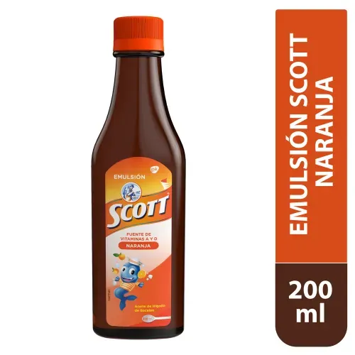 Scott Emulsion Naranja 200ml