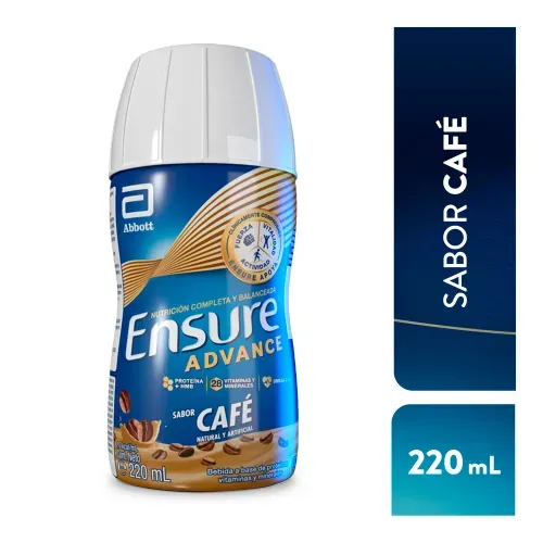 Complemento Ensure Advance® Sabor Café - 220 mL