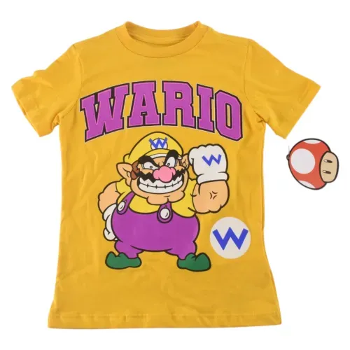 Tshirt Nintendo Super Mario Wario