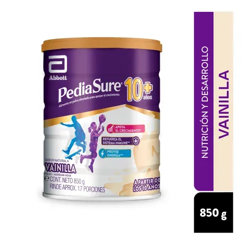 Complemento Nutricional Pediasure 10+ Sabor Vainilla - 850 g