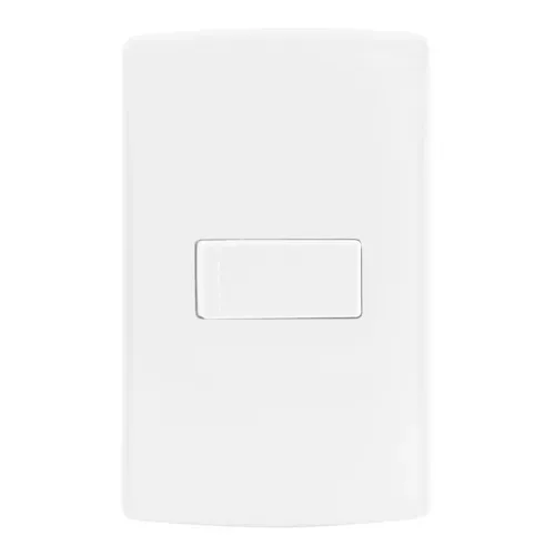 Apagador Sencillo De Tecla Con Placa Pla