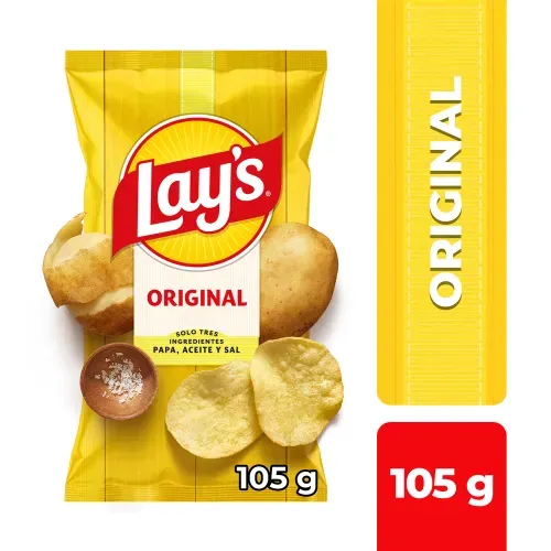Snacks Papas Lay's original - 105 g