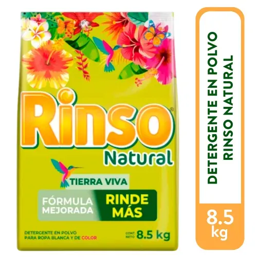 Det Polvo Rinso Nat Tierra Viva 8500g