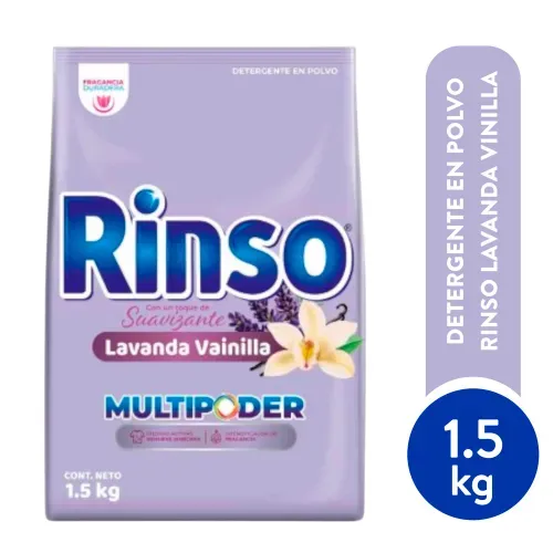 Det Polvo Rinso Suav Vainilla Lav 1500g