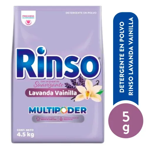 Det Polvo Rinso Suav Vainilla Lav 4500g