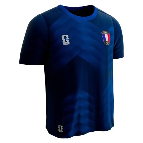 Camiseta deportiva FIFA Francia manga corta para hombre - Talla S