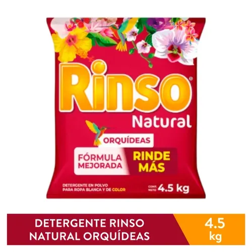Det Polvo Rinso Nat Orquideas 4500g