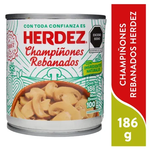 Champiñones Herdez Rebanados - 186 g
