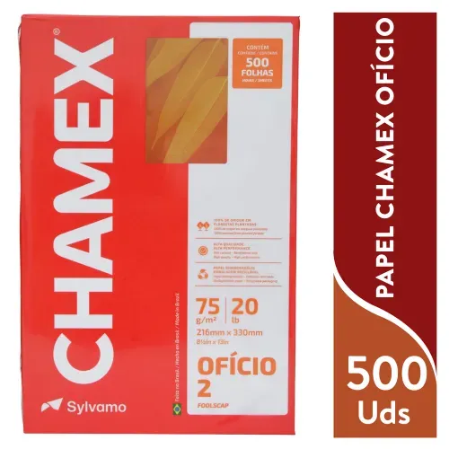 Papel Chamex Oficio 98 Blancura