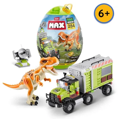 Max Dino Adventure Capsula 284 Pzs